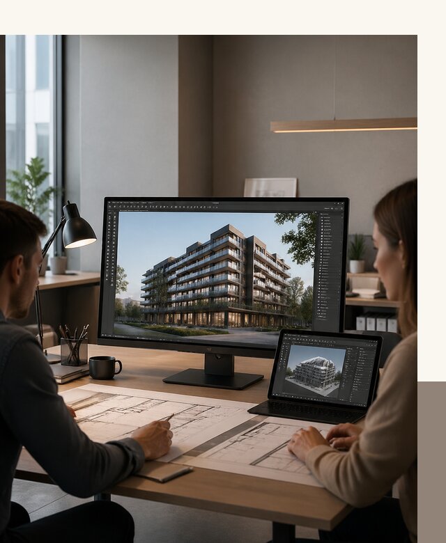 3D визуализация архитектуры и объектов строительства в Орске