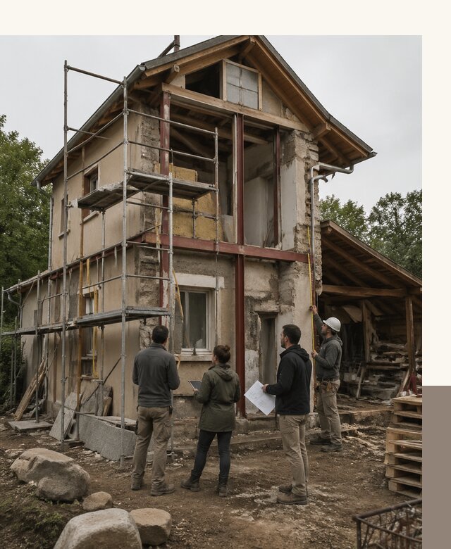 Реконструкция загородного дома под ключ в Орске от бюро